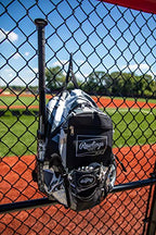 Rawlings | REMIX Backpack Equipment Bag | T-Ball & Youth Baseball/Softball-| USA,(Pack of 6)