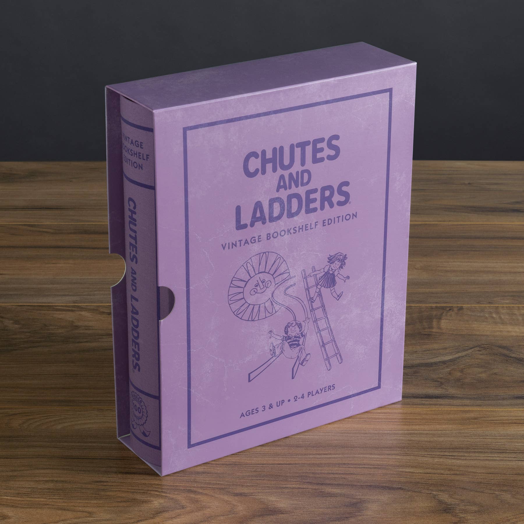 Board Game: Chutes and Ladders Vintage Bookshelf Edition