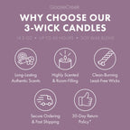 Peanut Butter Sugar 3-Wick Candle