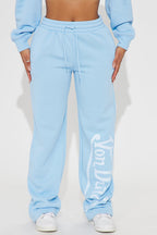 Von Dutch Distressed Wide Leg Pant