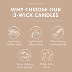 Coconut Caramel Apple 3-Wick Candle