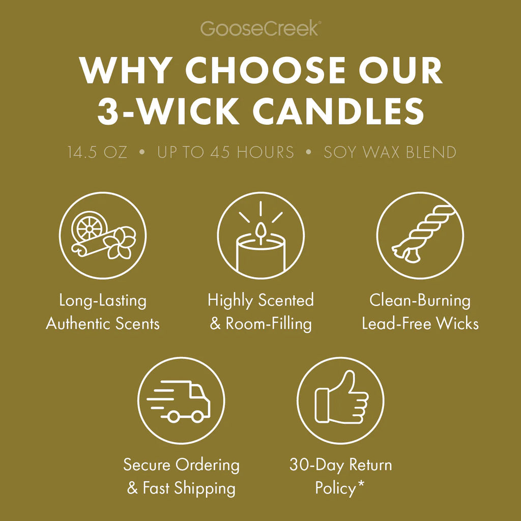Honeybee Hollow 3-Wick Candle