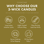 Honeybee Hollow 3-Wick Candle