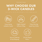 Fruit Cake Jamaica Large 3-Wick Candle