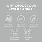 Baby Powder 3-Wick Candle