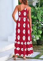 PRETTYGARDEN Women's Summer Maxi Dresses One Shoulder Printed Flowy Boho Beach Vacation Long Sundress