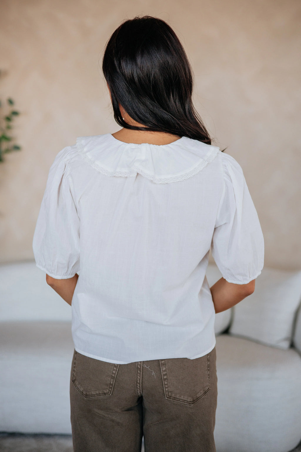 Kathryn Ruffled Top