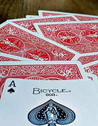Bicycle 140th Anniversary Limited Edition Exclusive Playing Cards Set with 1 oz Pure Gold, 1 oz .999 Fine Silver, or Bronze Commemorative Collector Coin (Mystery Unboxing Coin)