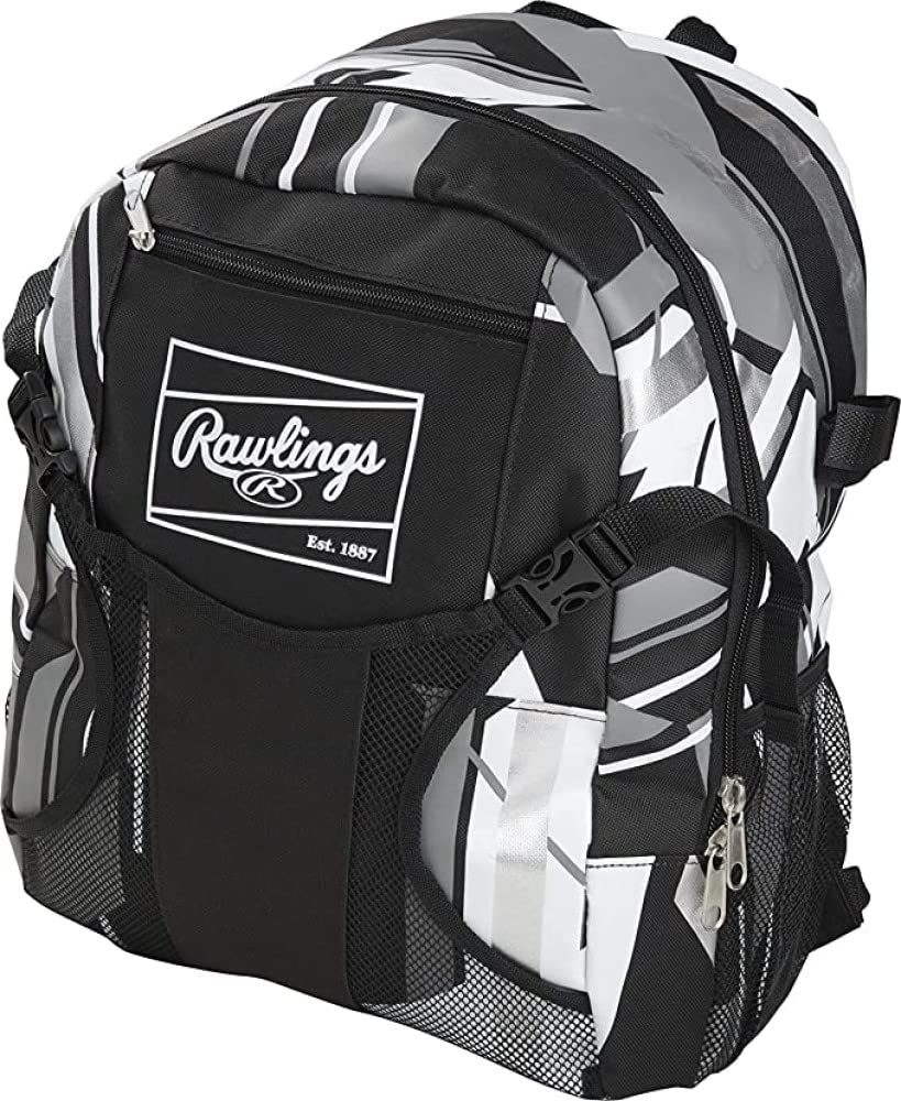 Rawlings | REMIX Backpack Equipment Bag | T-Ball & Youth Baseball/Softball-| USA,(Pack of 6)