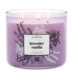 Odor Eliminating Lavender Vanilla 3-Wick Candle