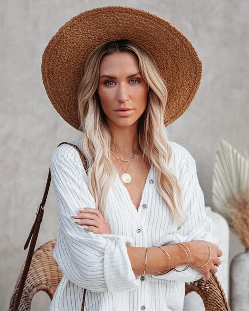 Aussie Straw Hat - Tan