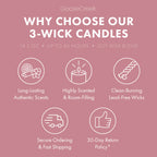 Congratulations 3-Wick Candle