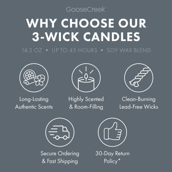 Coastal Driftwood 3-Wick Candle