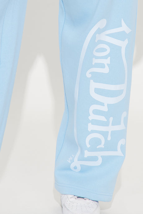Von Dutch Distressed Wide Leg Pant