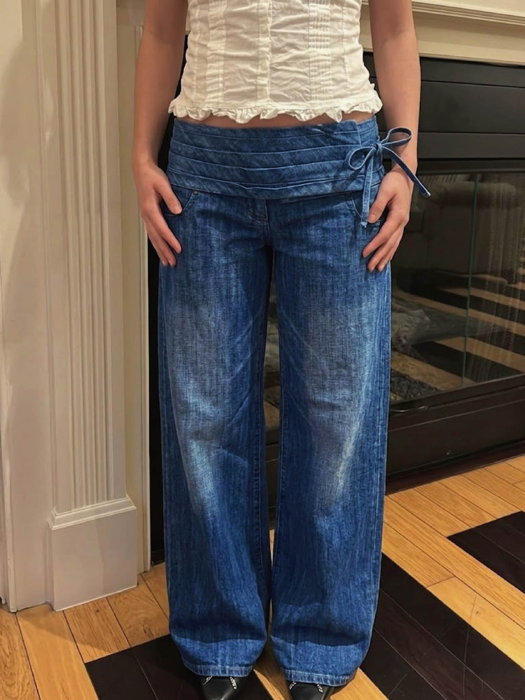 PRE-ORDER Gia Low-Rise Selvedge Denim