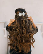 Delight Rhinestone Ribbon Hair Clip