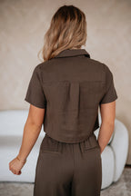 Elaine Button Down Top