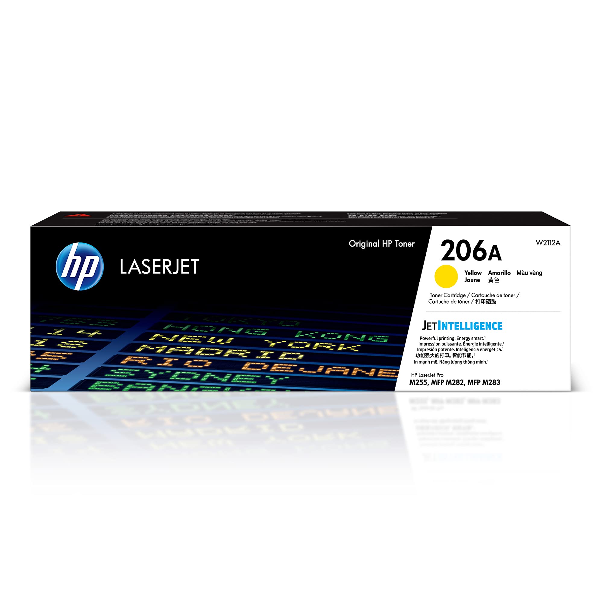 HP 206A Magenta Toner Cartridge | Works with Color LaserJet Pro M255,MFP M282,M283 Series | W2113A,(Pack of 2)