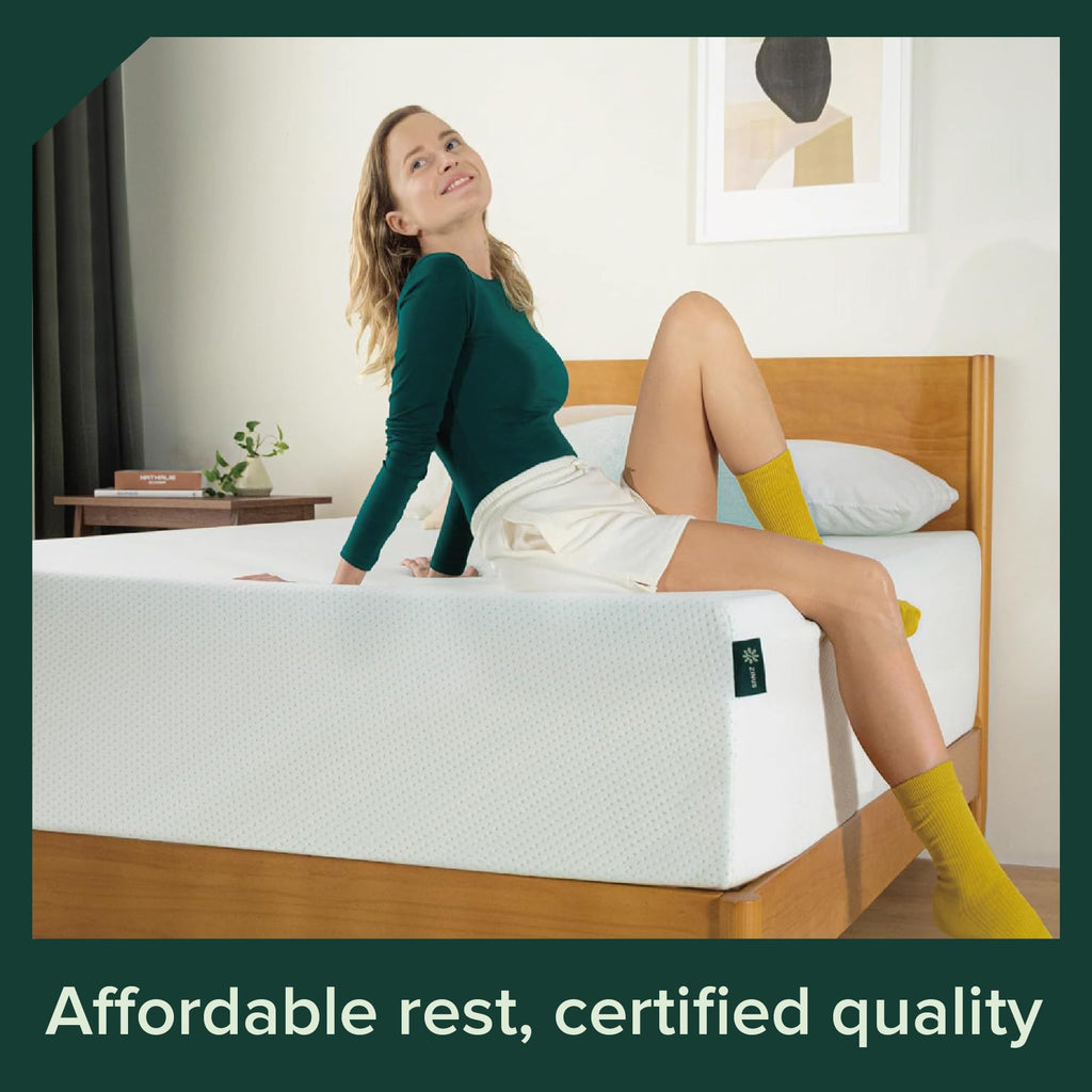 Zinus Lumbar+ Premium 14 Inch Memory Foam Mattress, Lumbar Support, Targeted Pressure Relief, Cooling Gel and Green Tea, Cool-to-The-Touch Cover, Medium Firm Feel, CertiPUR US Certified, King