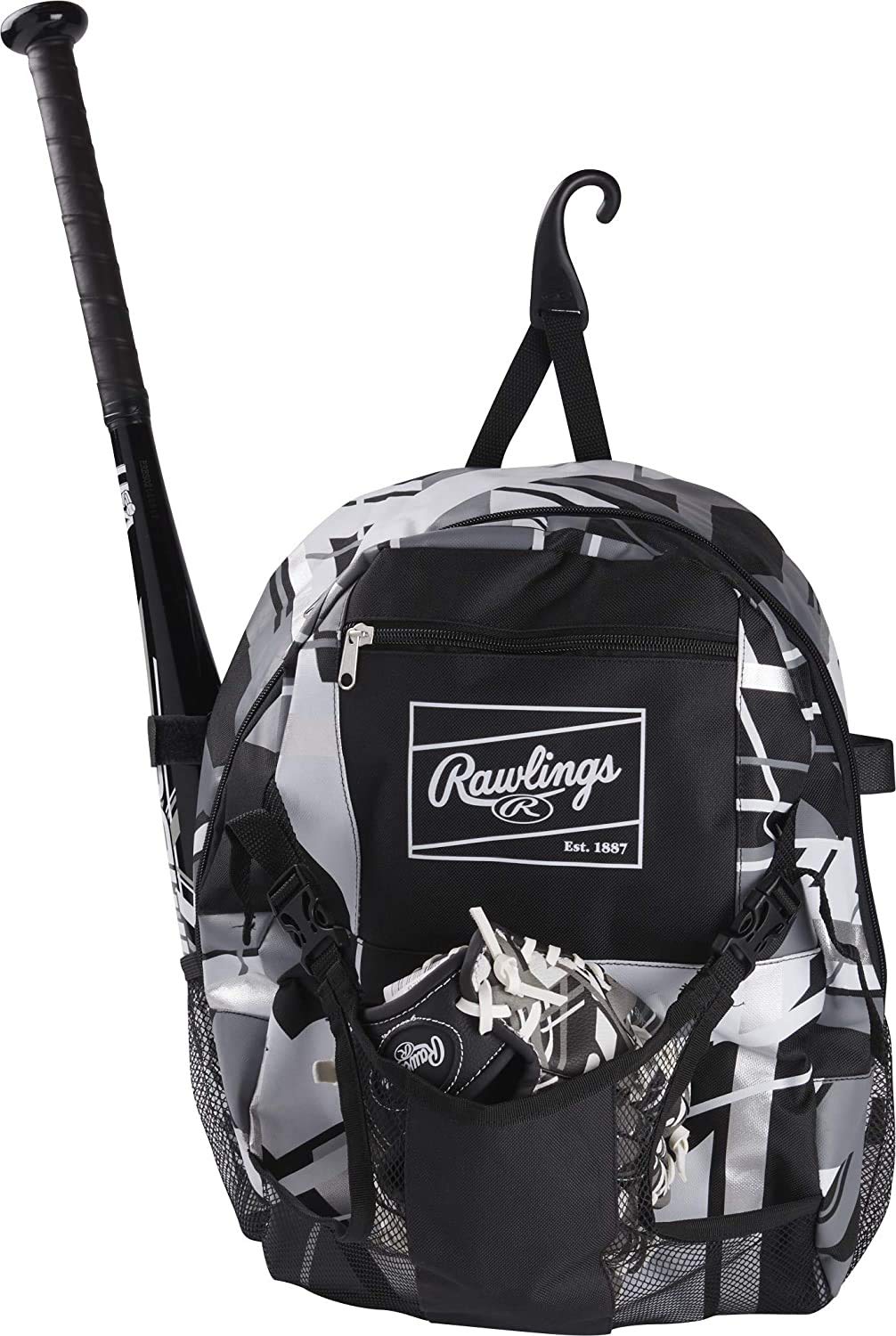 Rawlings | REMIX Backpack Equipment Bag | T-Ball & Youth Baseball/Softball-| USA,(Pack of 6)