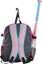 Rawlings | REMIX Backpack Equipment Bag | T-Ball & Youth Baseball/Softball-| USA,(Pack of 6)