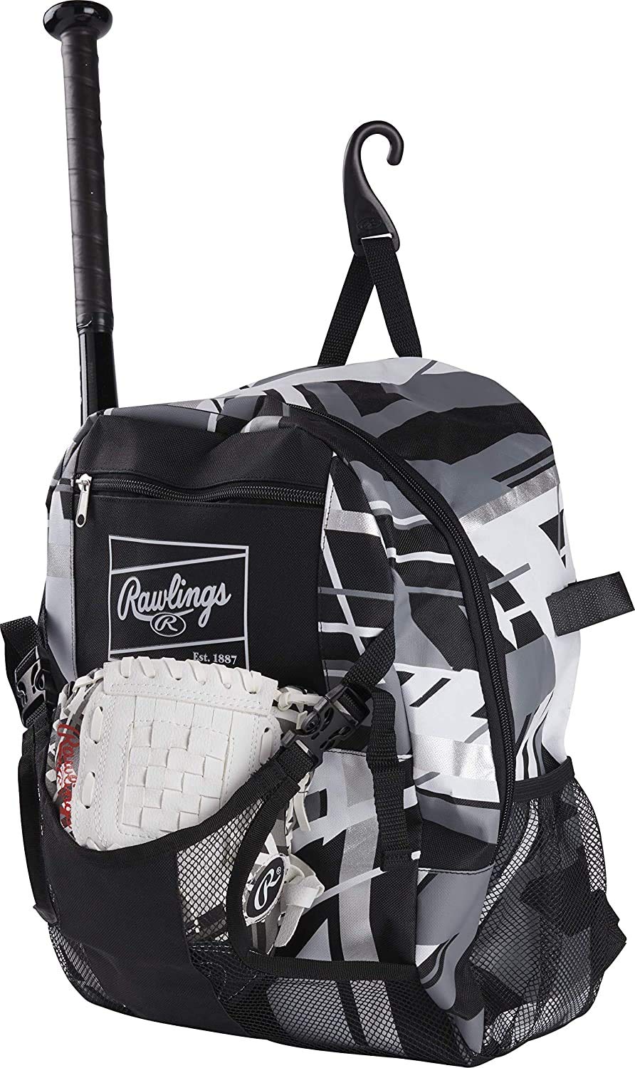 Rawlings | REMIX Backpack Equipment Bag | T-Ball & Youth Baseball/Softball-| USA,(Pack of 6)