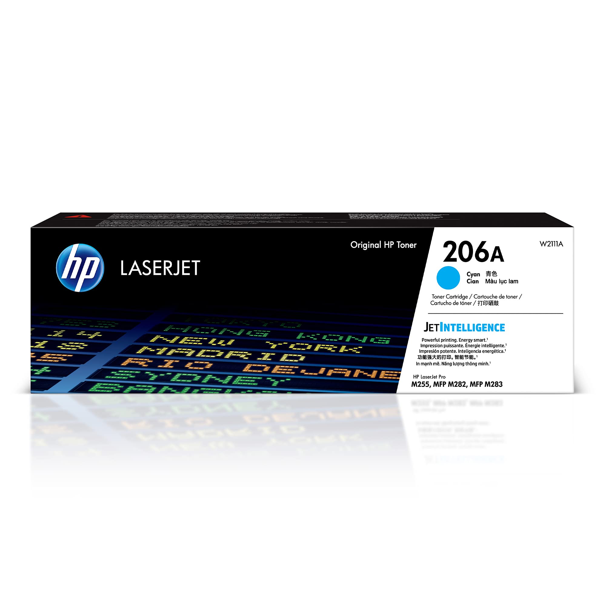 HP 206A Magenta Toner Cartridge | Works with Color LaserJet Pro M255,MFP M282,M283 Series | W2113A,(Pack of 2)