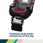 Safety 1st Grow and Go Extend ‘n Ride LX All-in-One Convertible Car Seat, Winehouse