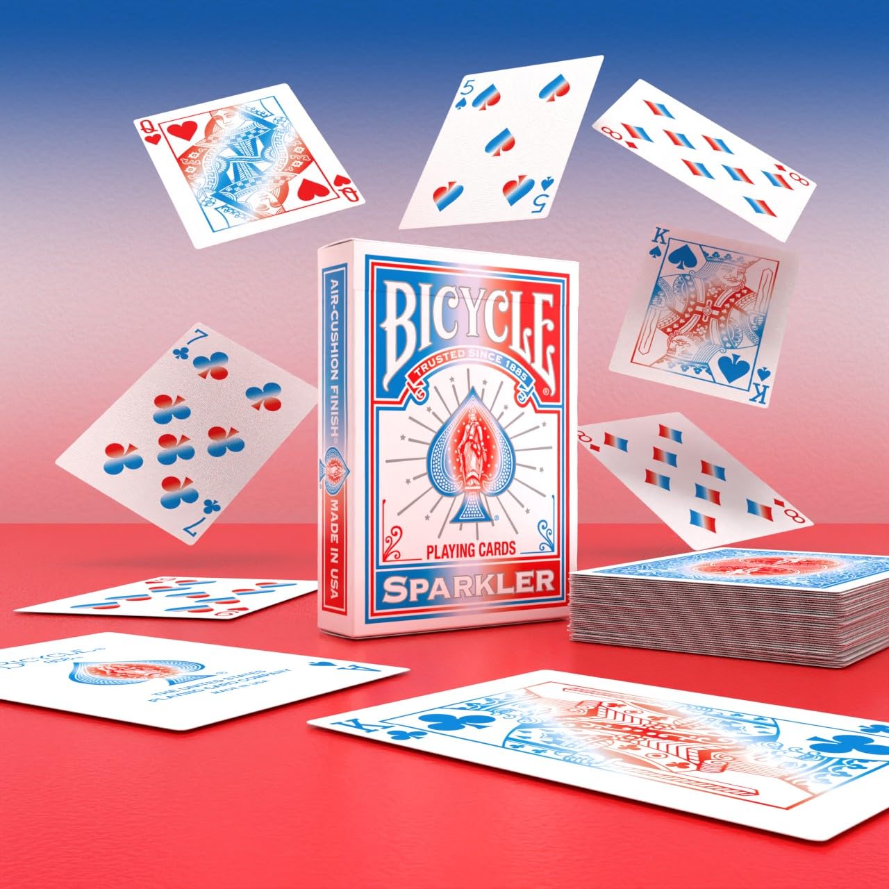 Bicycle 140th Anniversary Limited Edition Exclusive Playing Cards Set with 1 oz Pure Gold, 1 oz .999 Fine Silver, or Bronze Commemorative Collector Coin (Mystery Unboxing Coin)