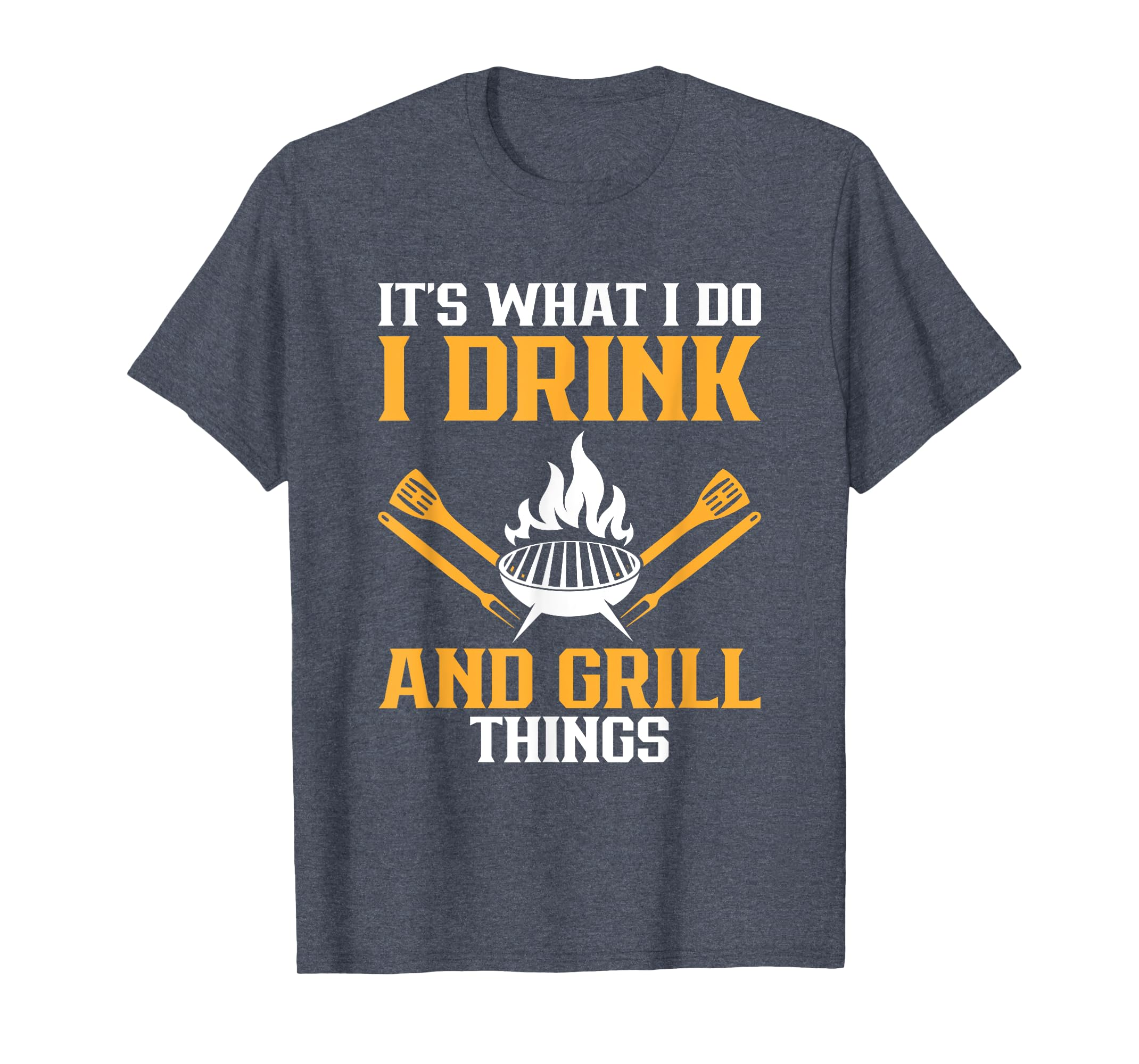 Funny Pitmaster I Smoke Meat I Drink BBQ Smoker Grill Lover T-Shirt