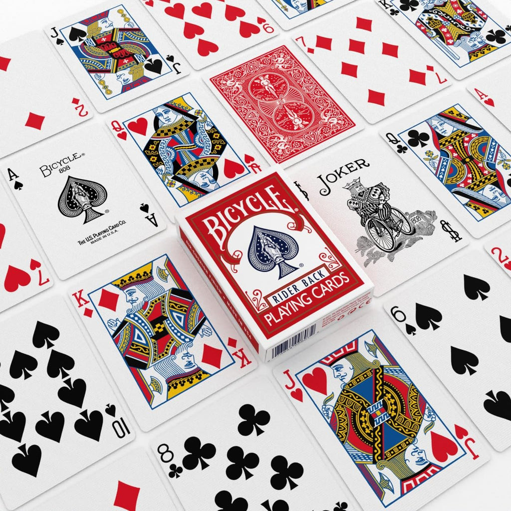 Bicycle 140th Anniversary Limited Edition Exclusive Playing Cards Set with 1 oz Pure Gold, 1 oz .999 Fine Silver, or Bronze Commemorative Collector Coin (Mystery Unboxing Coin)