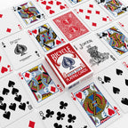 Bicycle 140th Anniversary Limited Edition Exclusive Playing Cards Set with 1 oz Pure Gold, 1 oz .999 Fine Silver, or Bronze Commemorative Collector Coin (Mystery Unboxing Coin)