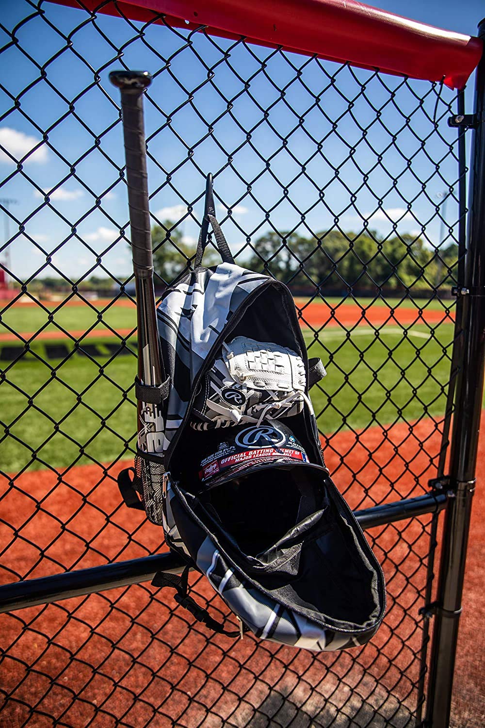 Rawlings | REMIX Backpack Equipment Bag | T-Ball & Youth Baseball/Softball-| USA,(Pack of 6)