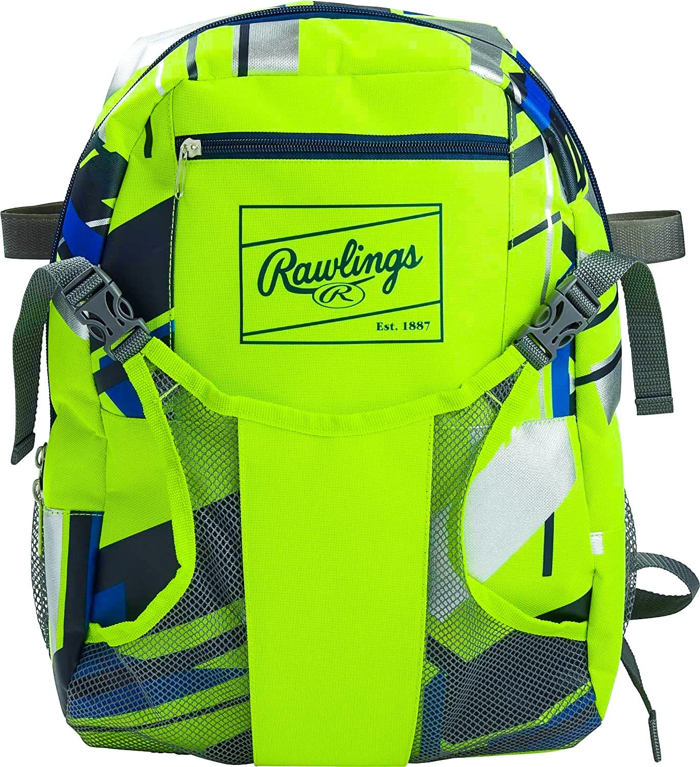 Rawlings | REMIX Backpack Equipment Bag | T-Ball & Youth Baseball/Softball-| USA,(Pack of 6)