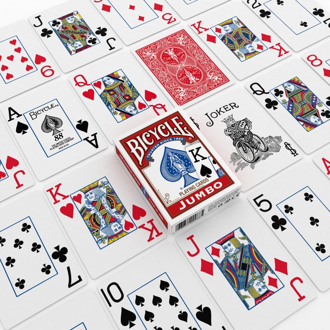 Bicycle 140th Anniversary Limited Edition Exclusive Playing Cards Set with 1 oz Pure Gold, 1 oz .999 Fine Silver, or Bronze Commemorative Collector Coin (Mystery Unboxing Coin)