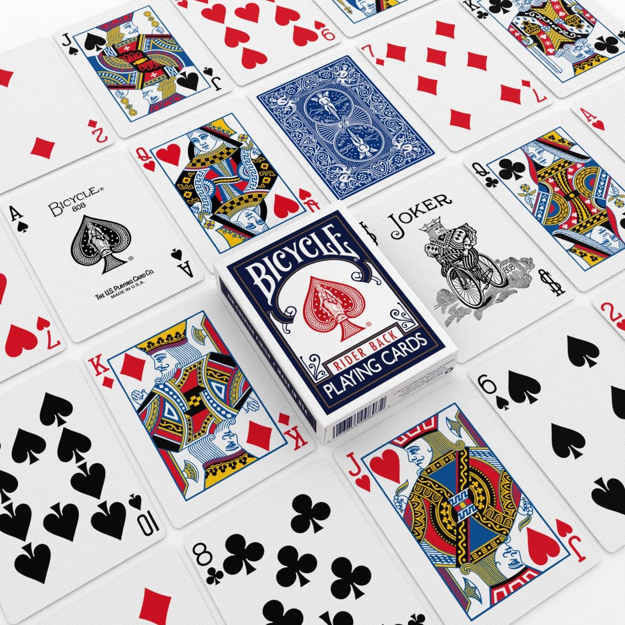 Bicycle 140th Anniversary Limited Edition Exclusive Playing Cards Set with 1 oz Pure Gold, 1 oz .999 Fine Silver, or Bronze Commemorative Collector Coin (Mystery Unboxing Coin)