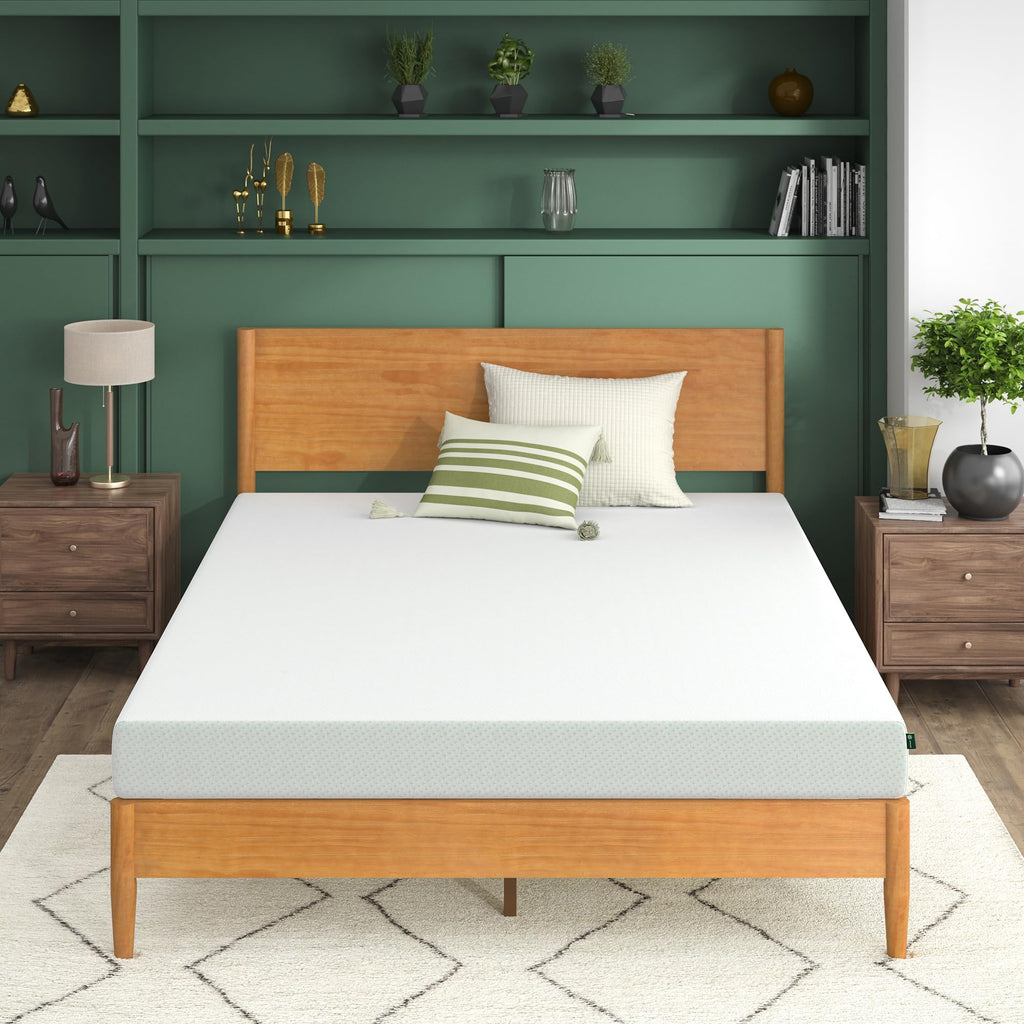 Zinus Lumbar+ Premium 14 Inch Memory Foam Mattress, Lumbar Support, Targeted Pressure Relief, Cooling Gel and Green Tea, Cool-to-The-Touch Cover, Medium Firm Feel, CertiPUR US Certified, King