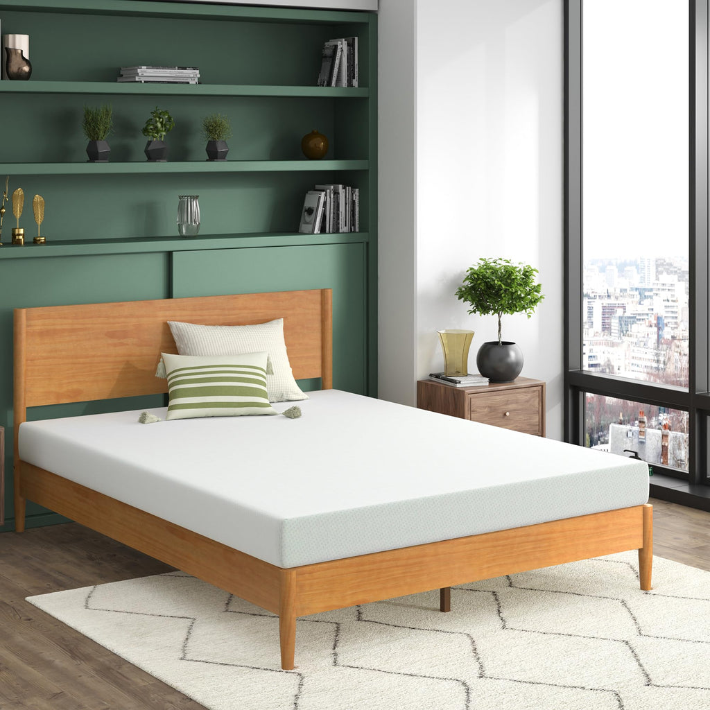 Zinus Lumbar+ Premium 14 Inch Memory Foam Mattress, Lumbar Support, Targeted Pressure Relief, Cooling Gel and Green Tea, Cool-to-The-Touch Cover, Medium Firm Feel, CertiPUR US Certified, King