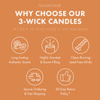 Warm Donut Sugar 3-Wick Candle
