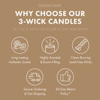 Drenched Coconut 3-Wick Candle