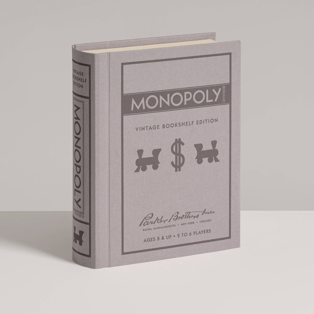 Board Game: Monopoly Vintage Bookshelf Edition
