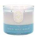 Wild Mint & Birch Aromatherapy 3-Wick Candle
