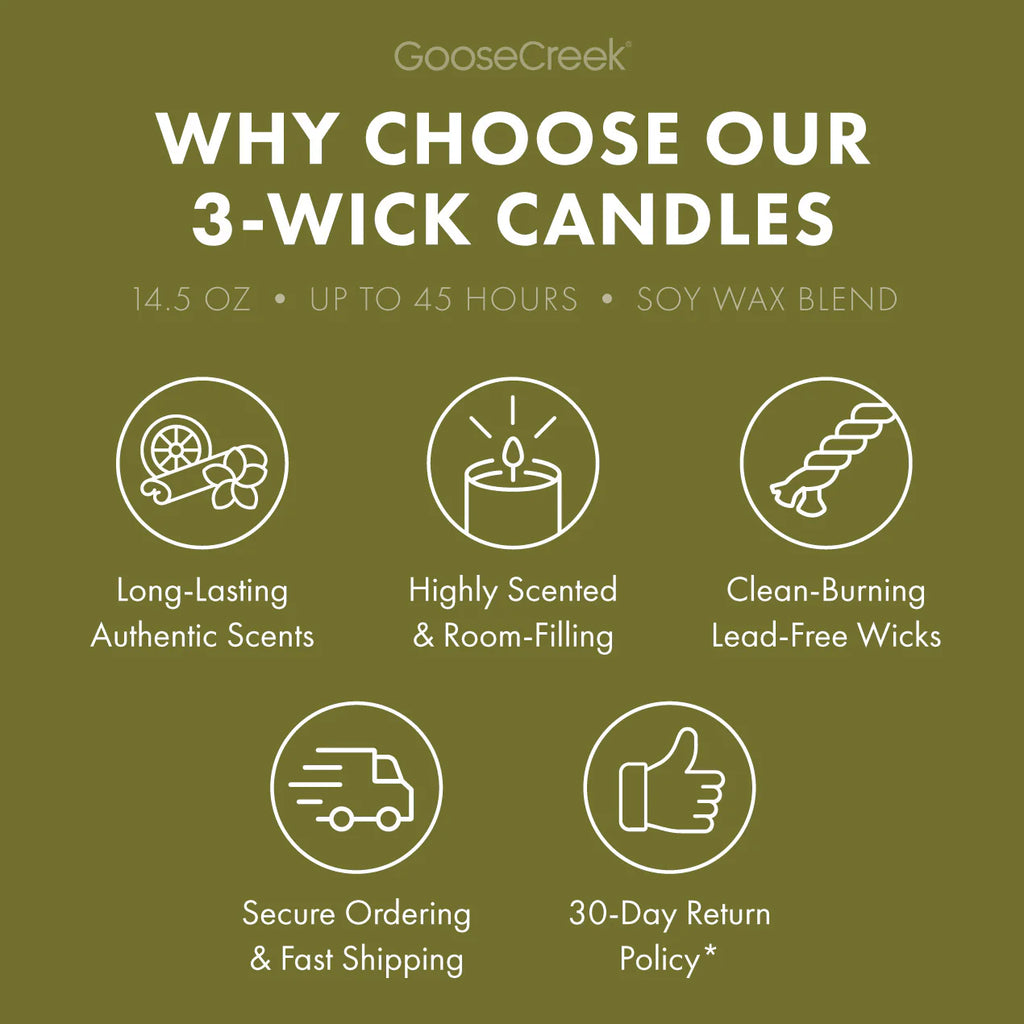 Gardenia Petals 3-Wick Candle