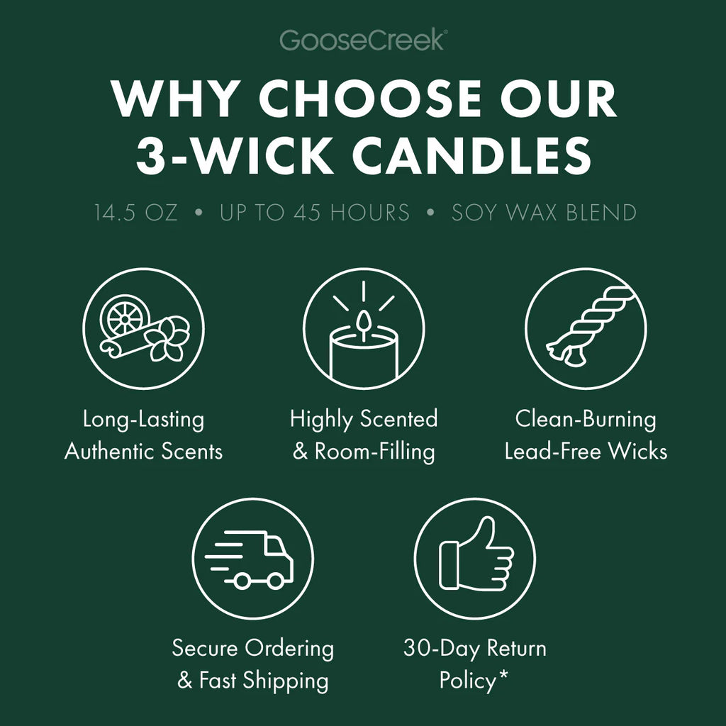 Coconut Beachwood 3-Wick Candle