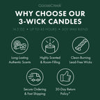 Coconut Beachwood 3-Wick Candle