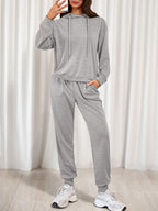 PRETTYGARDEN Women's Two Piece Outfits Sweatsuits Lounge Sets Hoodies Sweatshirt Joggers Sweatpants Fall Fashion Clothes
