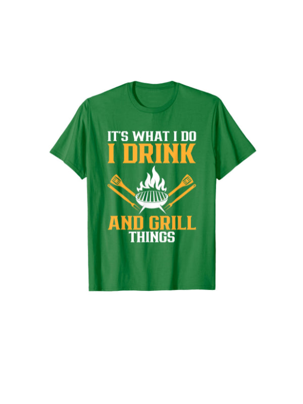 Funny Pitmaster I Smoke Meat I Drink BBQ Smoker Grill Lover T-Shirt