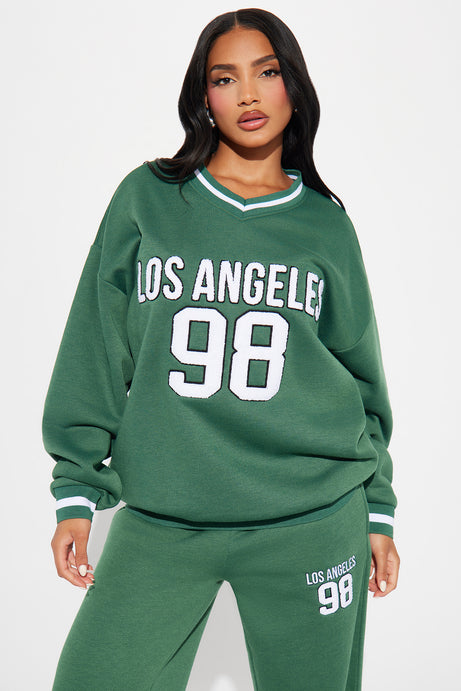 In Los Angeles Fleece Pant Set