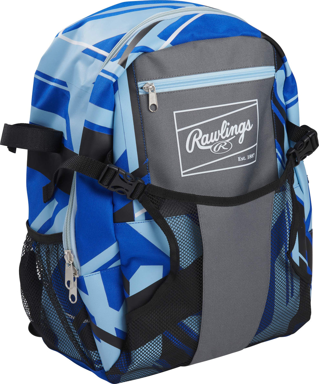 Rawlings | REMIX Backpack Equipment Bag | T-Ball & Youth Baseball/Softball-| USA,(Pack of 6)