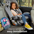 Graco 4Ever DLX 4-in-1 Car Seat, Charlie| Infant to Toddler Car Seat, with 10 Years of Use | Rear-Facing, Forward-Facing and Booster Modes | Safe, Comfortable and Convenient